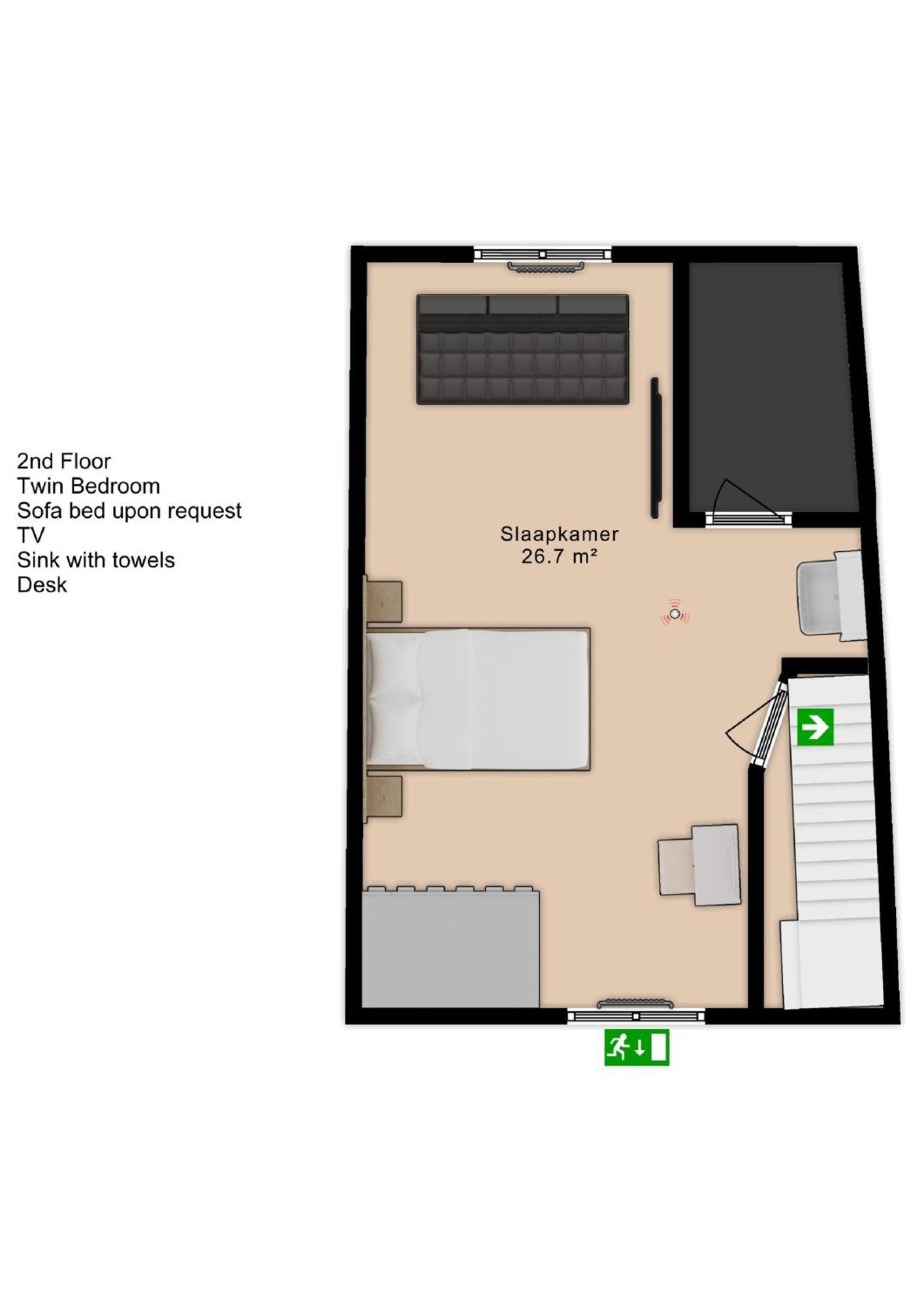 Guesthouse Gillis7 Bruges Bilik gambar