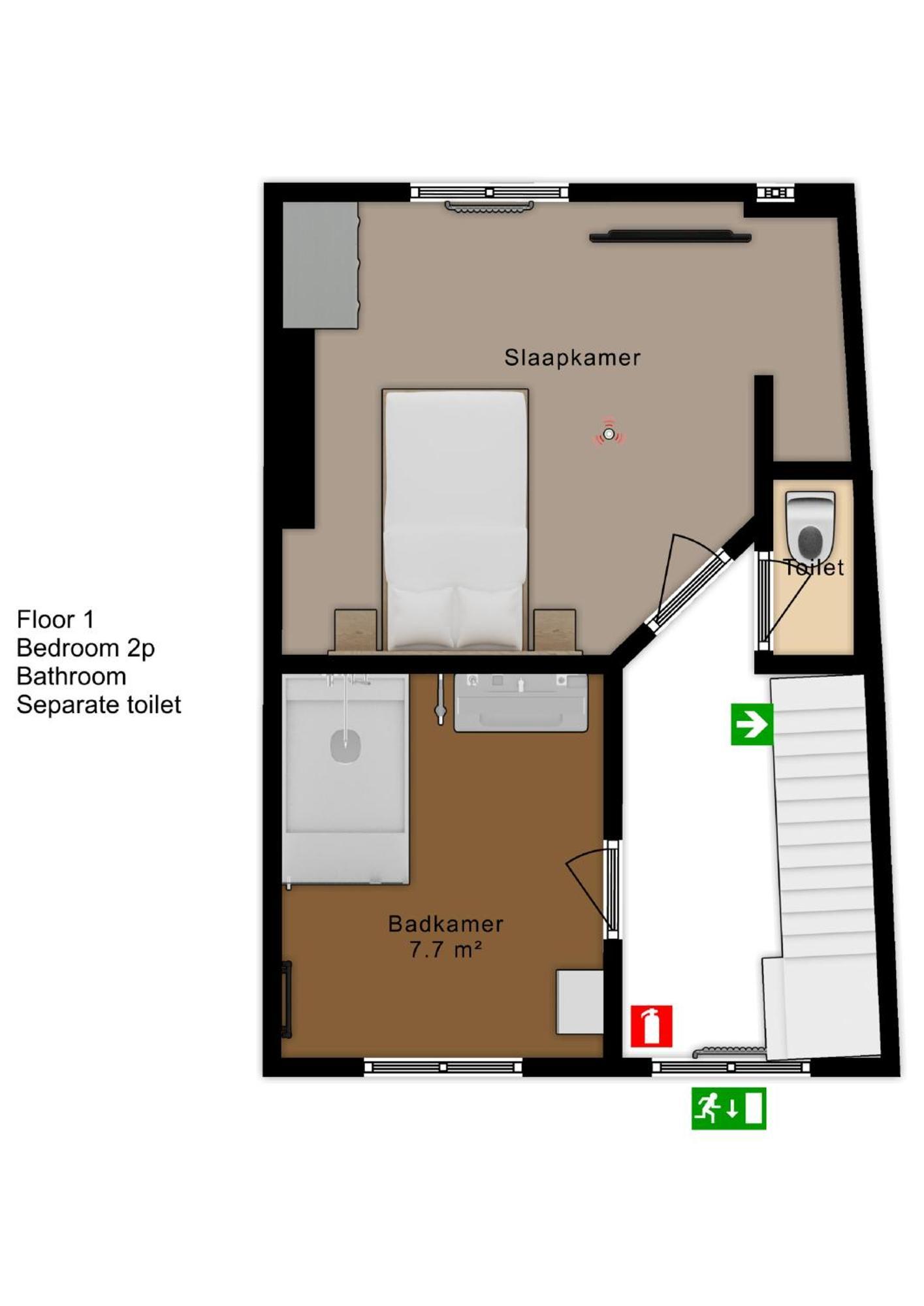 Guesthouse Gillis7 Bruges Bilik gambar